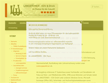 Tablet Screenshot of langsteiner.at